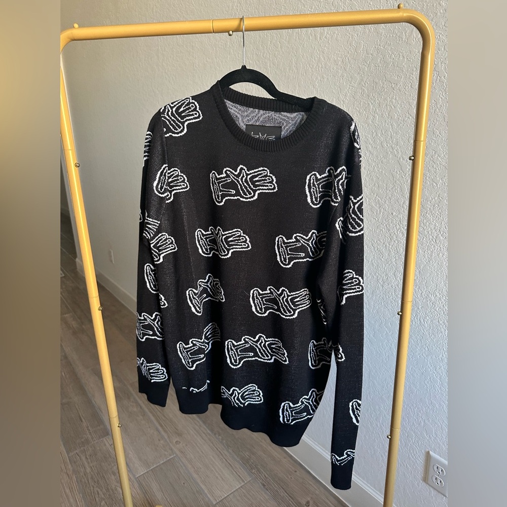 KYE Jacquard Crew-Neck Sweatshirt